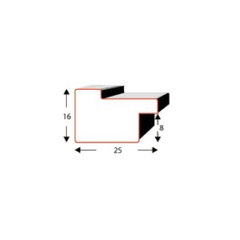 Ramka drewniana Icar DRL M 18 Żółta, 30x40cm - 3